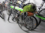 Il y a de drôles d'engins dans le garage à vélo de mon bloc...