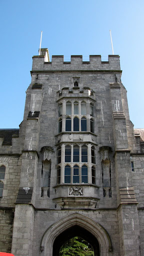 The main tower of the Quad