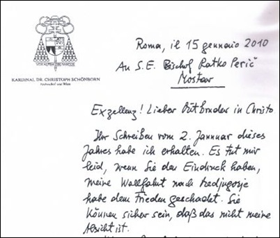 Carta de Schonborn