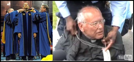 Obama y el Sacerdote