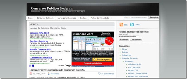 Concursos Público Federais Concursos Público Federais