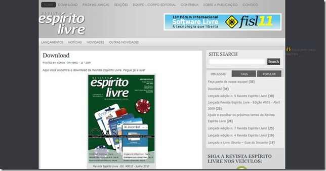 Revista Espírito Livre Revista Espírito Livre