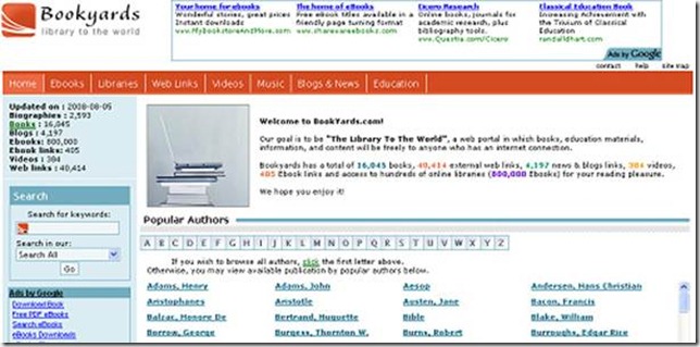 Book Yards Book Yards