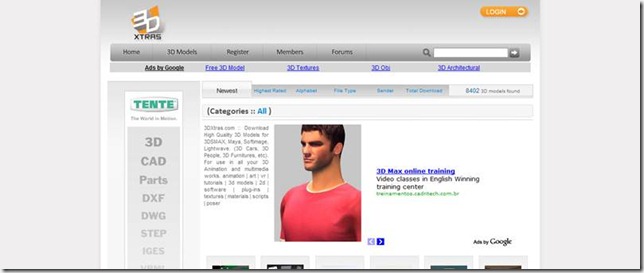 3D-Xtras Free 3D-Models 3D-Xtras Free 3D-Models