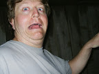 Theron's horror movie face