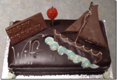 wal birthday cake