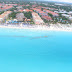 Hotel visto do parasail