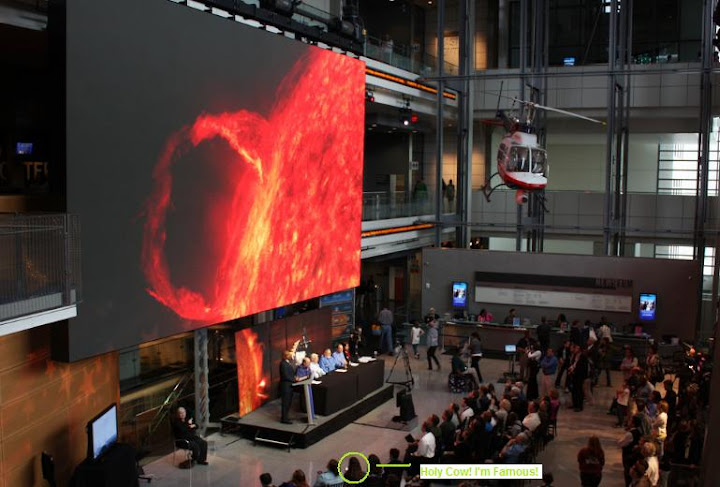 Overhead shot of the Launch
