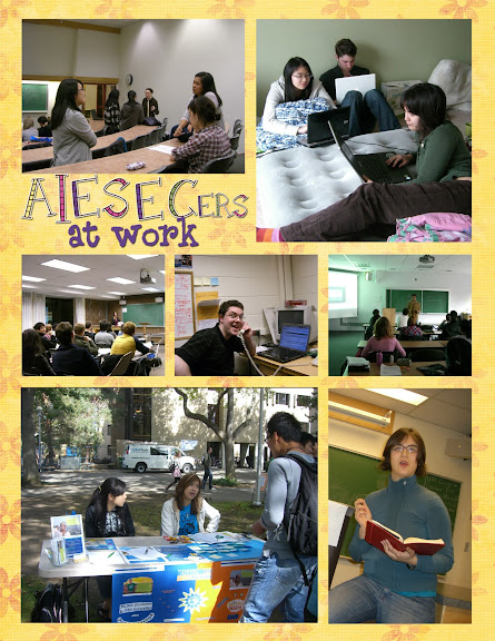 AIESECers at Work AIESEC Victoria EB