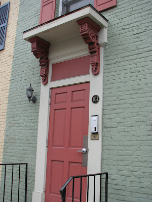 Federal Architecture Details in Historic District Frederick