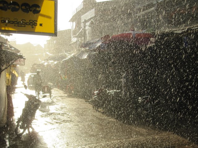 Myanmar rain