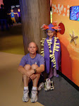 Keith and Isabella Post chicago Marathon @shedd's aquarium.
