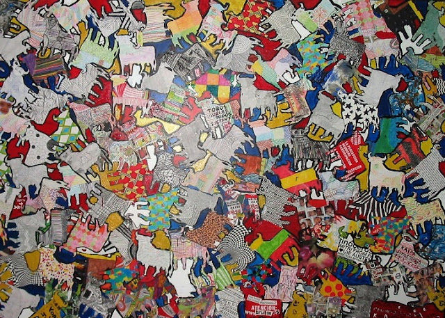 Proyecto de arte colaborativo en 1º, 2º y 3º de ESO (Curso 2007/8) )SO