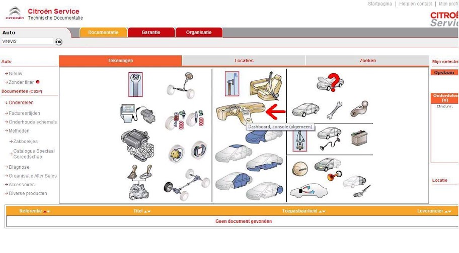RNEG: Hoe vindt u algemene informatie over het RNEG-systeem op Citroën ...