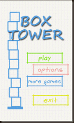 Android Games : BOX TOWER