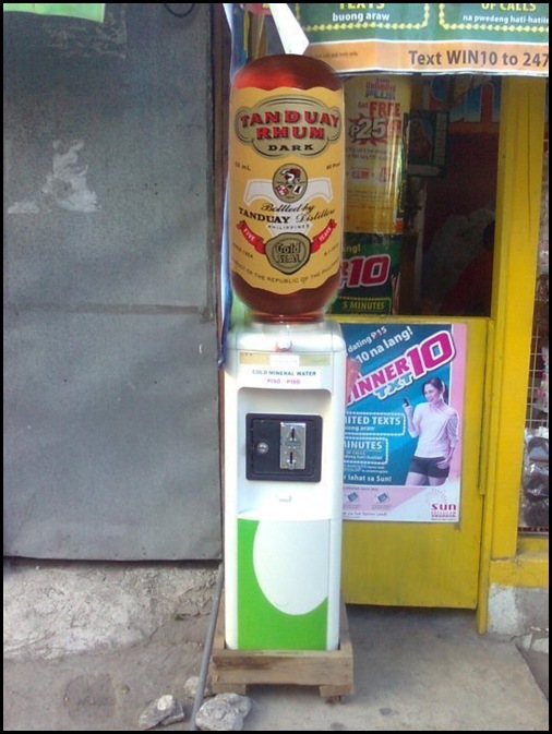 Tanduay Dispenser (Photoshop)
