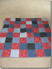 Quilt jean diy denim patterns jeans picnic using fabric crafts guidepatterns