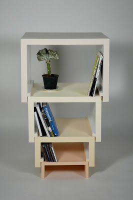 stacking nesting table 3 Cuatro mesitas de noche en una
