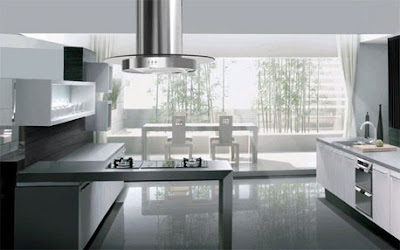 Inspiración: Cocinas en blanco y negro cocina%201 Inspiración: Cocinas en blanco y negro