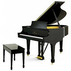 baby grand piano