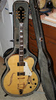 michael kelly jumbo ft   archtop hollow body case obo