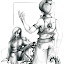 Katharina Theine: Illustrationen für Liebold, Norman: Der Kulturgeist. Und andere Dämonen. Königswinter 2008. ISBN 9783937330280