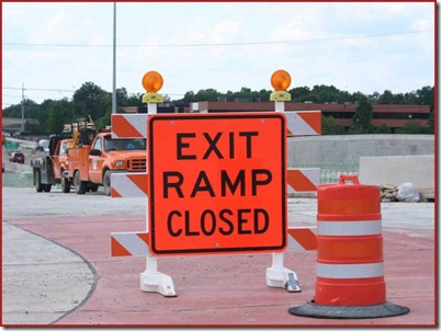 Exit-Ramp-Closed