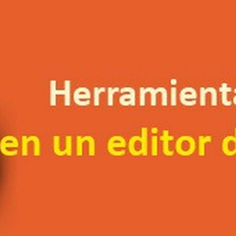 Herramientas básicas en un editor de imágenes
