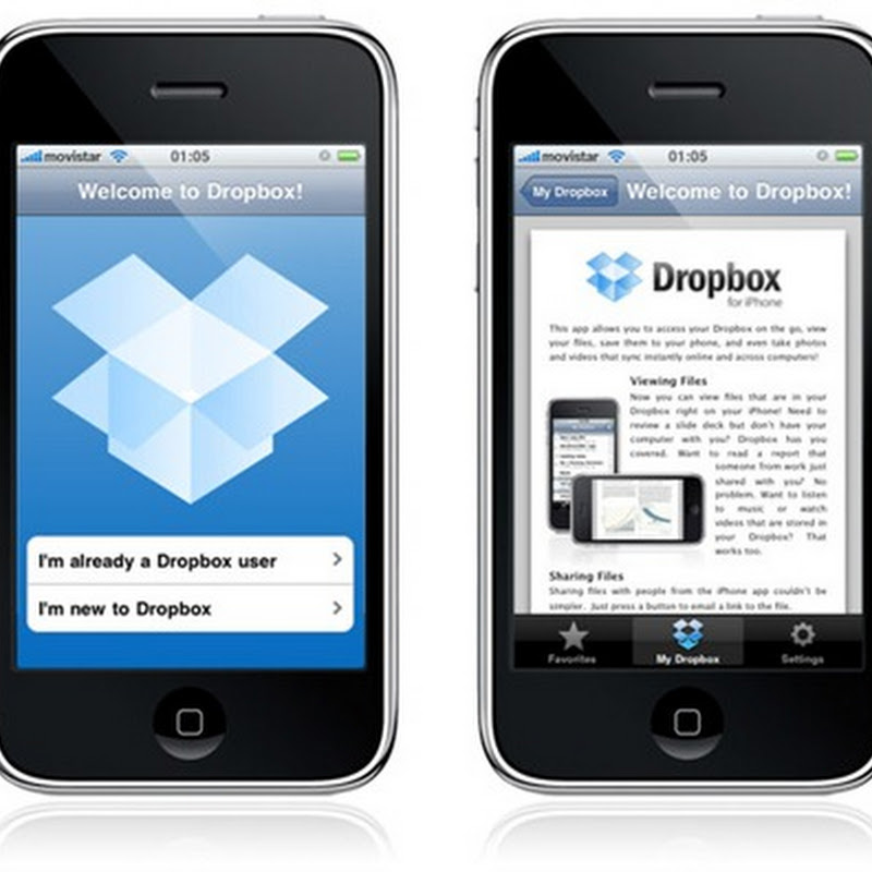 Dropbox para iPhone y iPod Touch