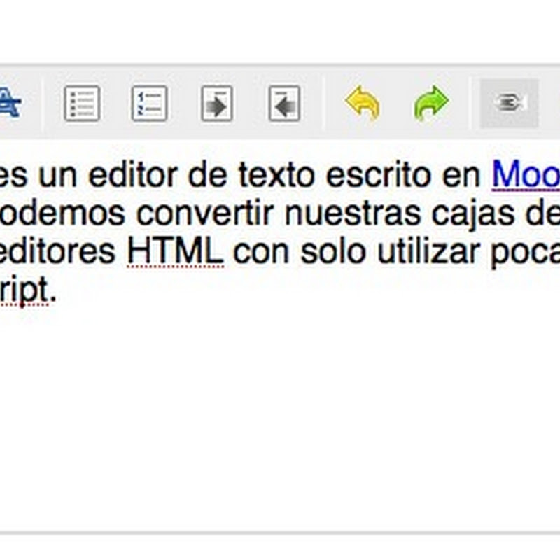 Edito HTML en Mootols