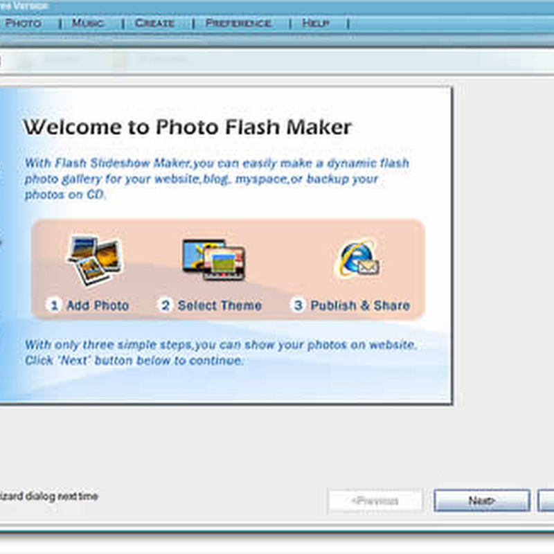 Crea increíbles slideshows con Photo flash maker