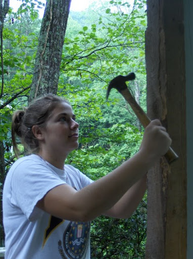 Sarah Davis at Work Camp