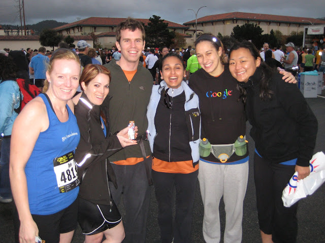 preparing for the race