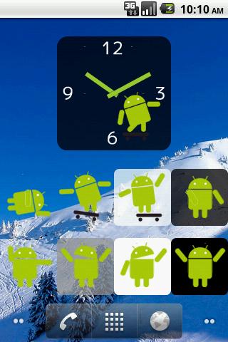 Dancing Droid Widget