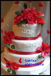 Boda en blanco y rojo 2 Boda en blanco y rojo 2