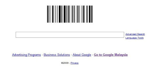 google barcode logo. Google Logo is now a arcode