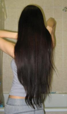 Styling super long hair
