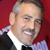 George Clooney with classic short hairstyle
