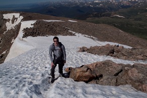 Final Summit pitch along snow