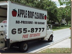 Tampa Roof Cleaning Truck 2