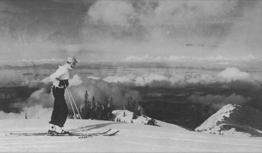 skier on Blue Mountain
