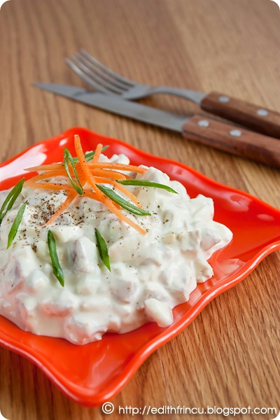 salata de oua cupeste afumat