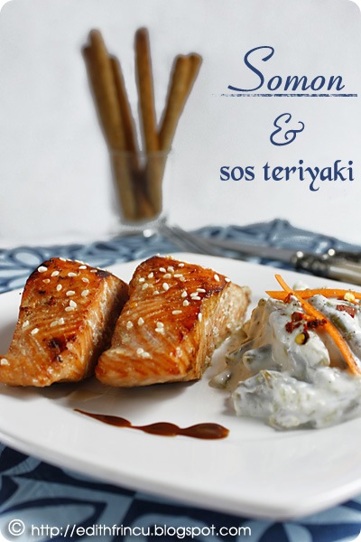 somon cu sos teriyaki