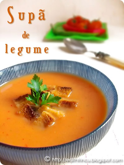 supa crema de legume