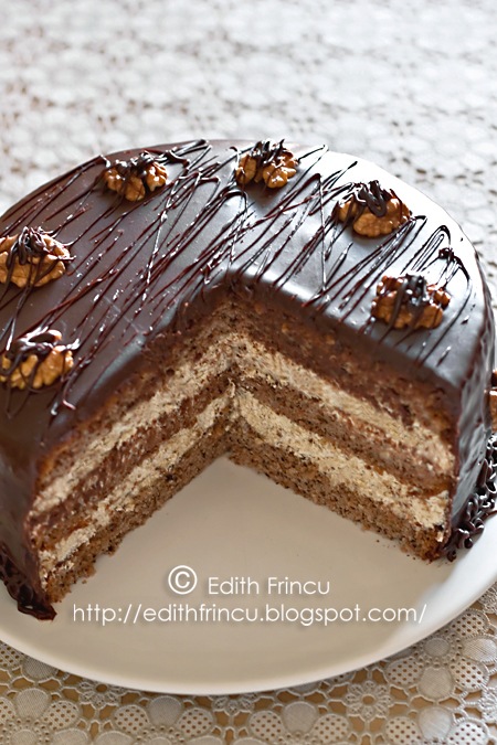 tort cu nuci si ciocolata 1