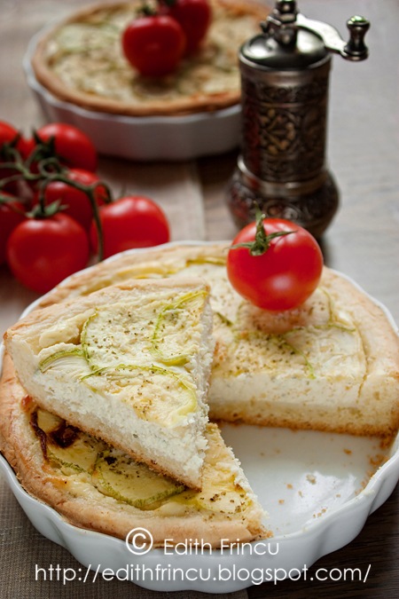 tarta cu branza si dovlecei 2