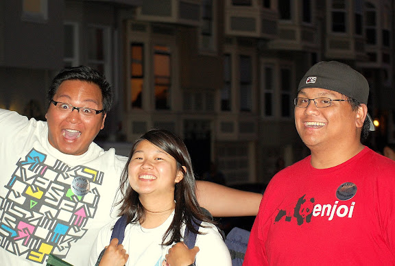 Here are the three stooges!