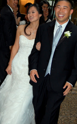 The newly wed couple - Maggie and Clarence