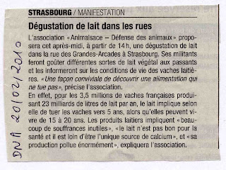 animalsace strasbourg DNA lait