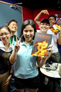 Left-Right:  Max-c Cubacub, Ruben Nacion, DJ Angel Rivero, Heubert Khan Michael, and DJ Ramon Bautista &ndash; 25-Feb-2010